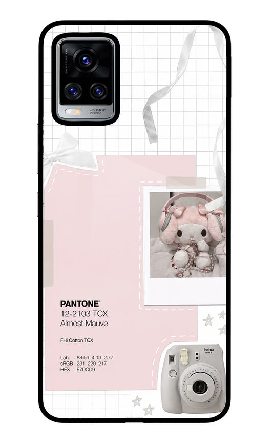 Pantone Asthetic Vivo V20 Pro Glass Case