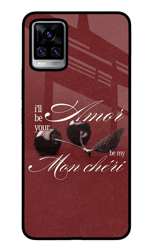 Velvet Cherry Vivo V20 Pro Glass Case