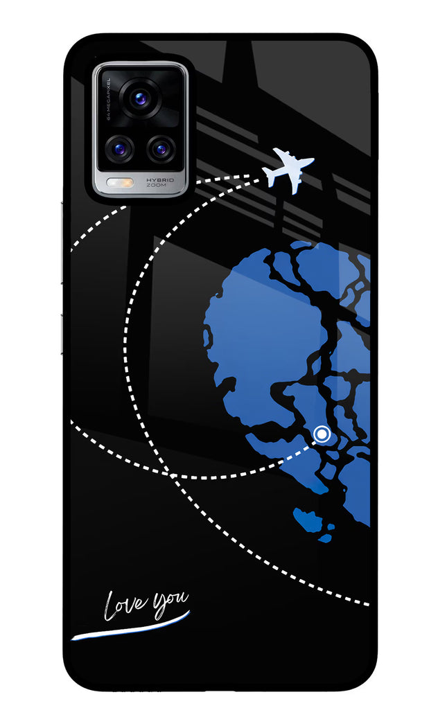 Love Orbit Vivo V20 Pro Glass Case