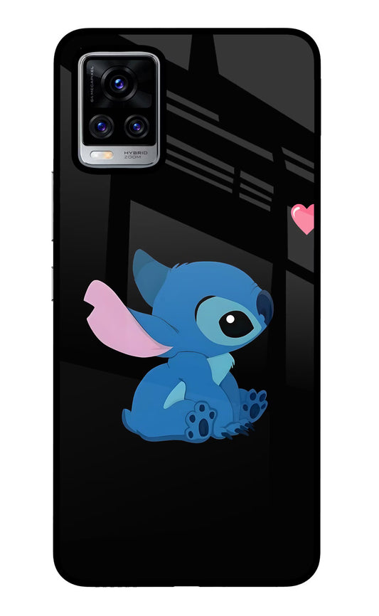 Stitch Crush Vivo V20 Pro Glass Case