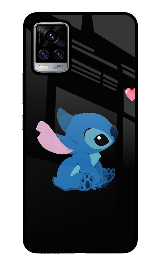 Stitch Crush Vivo V20 Pro Glass Case