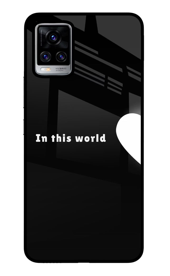 This World Vivo V20 Pro Glass Case