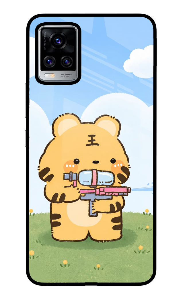 Tiger Treat Vivo V20 Pro Glass Case