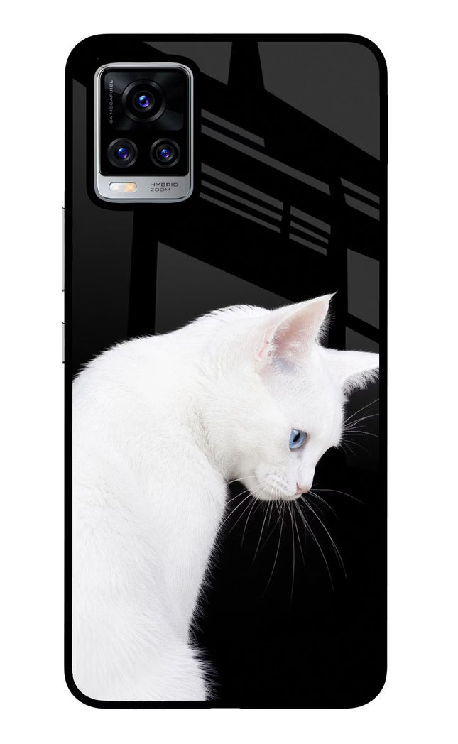 Snow Gaze Vivo V20 Pro Glass Case