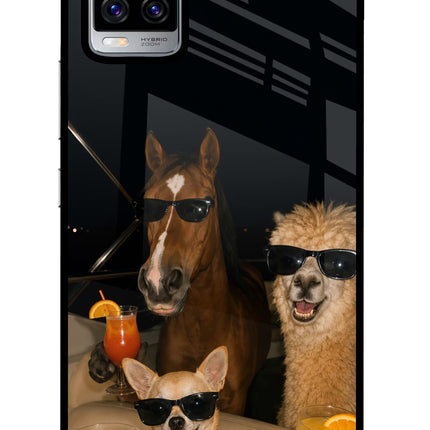 Party Squad Vivo V20 Pro Glass Case