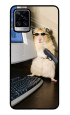 Hacker Hamster Vivo V20 Pro Glass Case