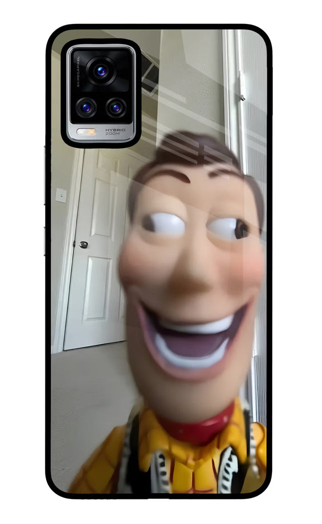 Side Eye Woody Vivo V20 Pro Glass Case