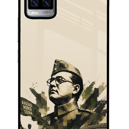 Netaji Rising Vivo V20 Pro Glass Case