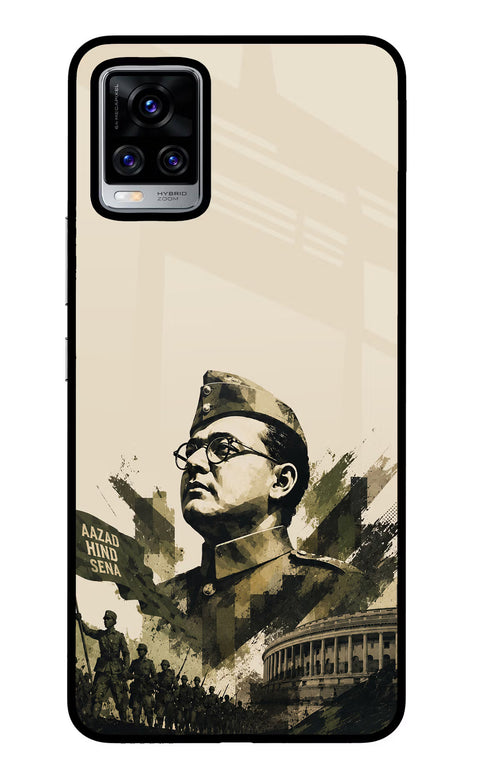 Netaji Rising Vivo V20 Pro Glass Case