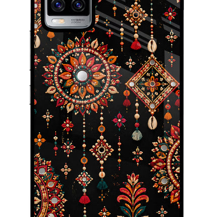 Boho Noir Vivo V20 Pro Glass Case