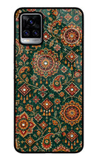Green Pataka Vivo V20 Pro Glass Case