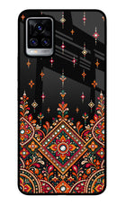 Noir Mehfil Vivo V20 Pro Glass Case