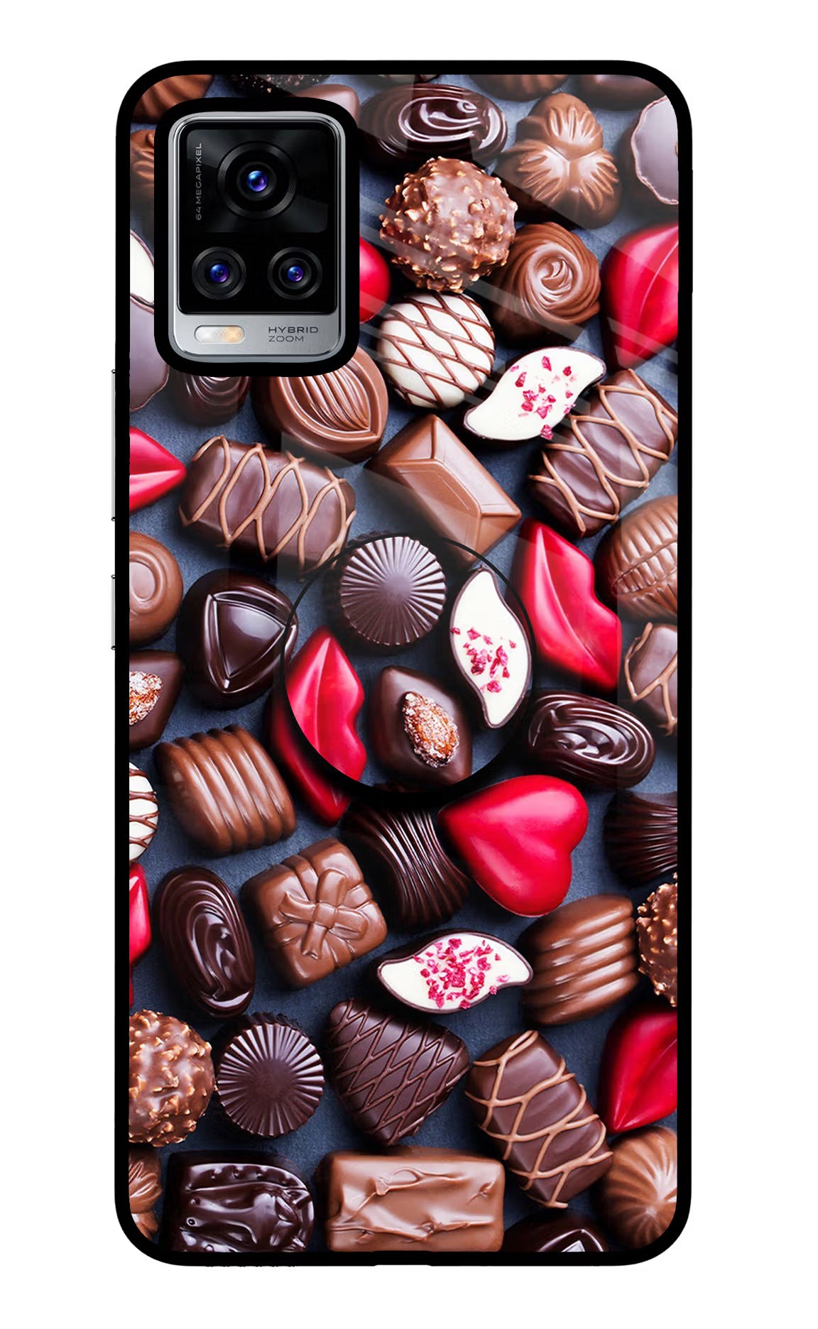 Chocolates Vivo V20 Pro Pop Case by Casekaro