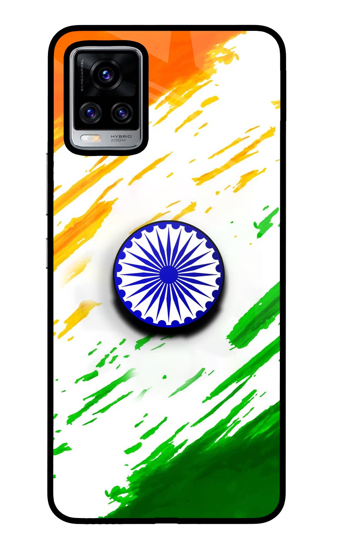 Indian Flag Ashoka Chakra Vivo V20 Pro Pop Case by Casekaro