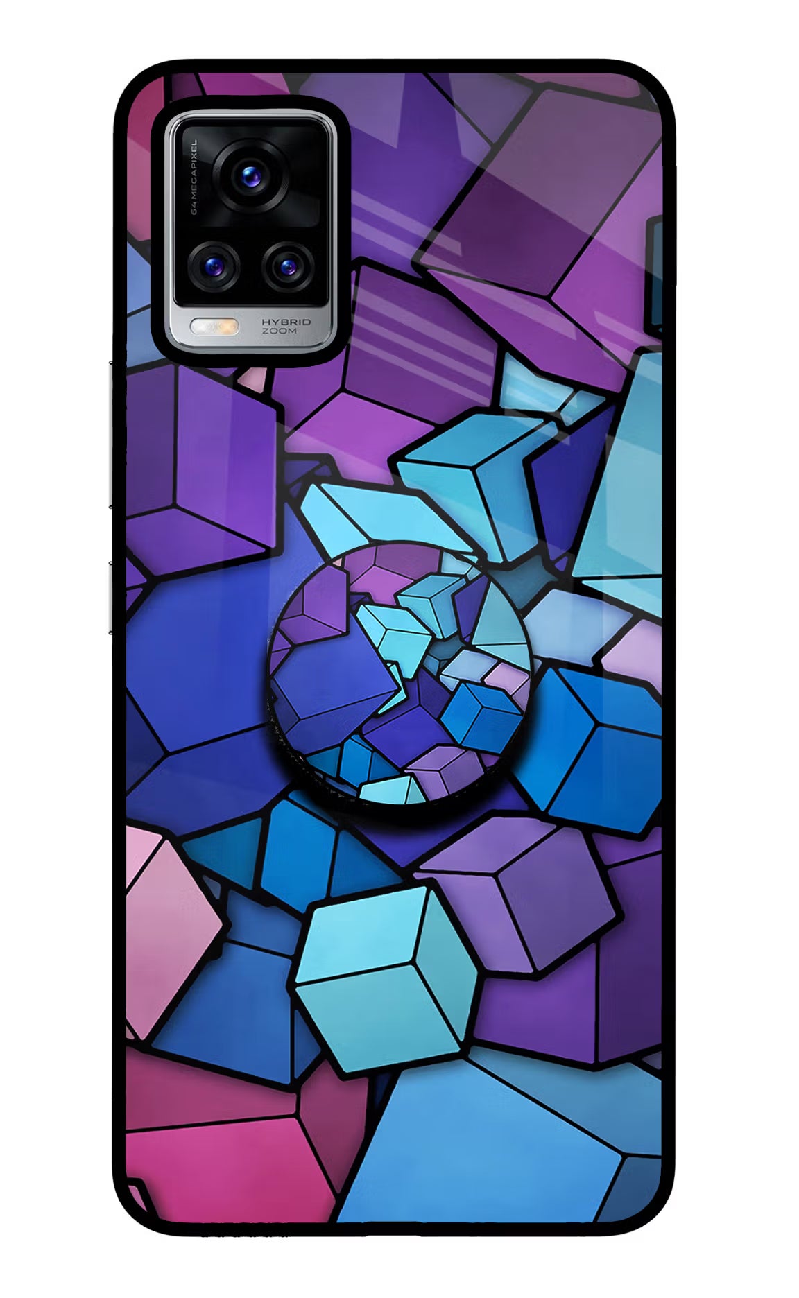 Cubic Abstract Vivo V20 Pro Pop Case by Casekaro