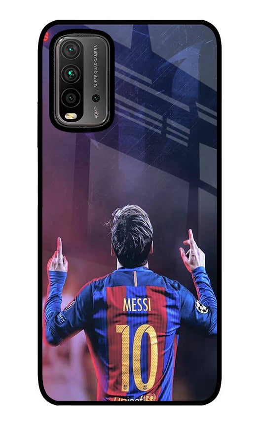 Messi Redmi 9 Power Glass Case
