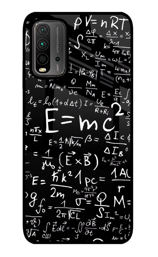 Physics Formula Redmi 9 Power Glass Case