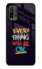 Everything Will Be Ok Redmi 9 Power Glass Case