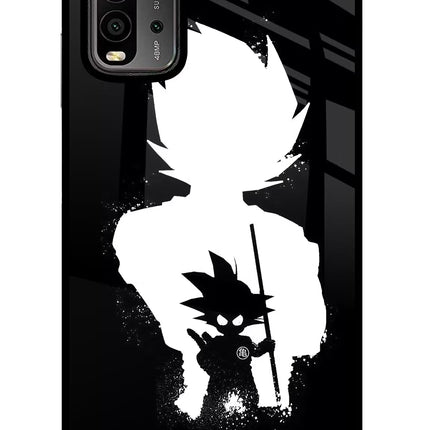 Goku Shadow Redmi 9 Power Glass Case