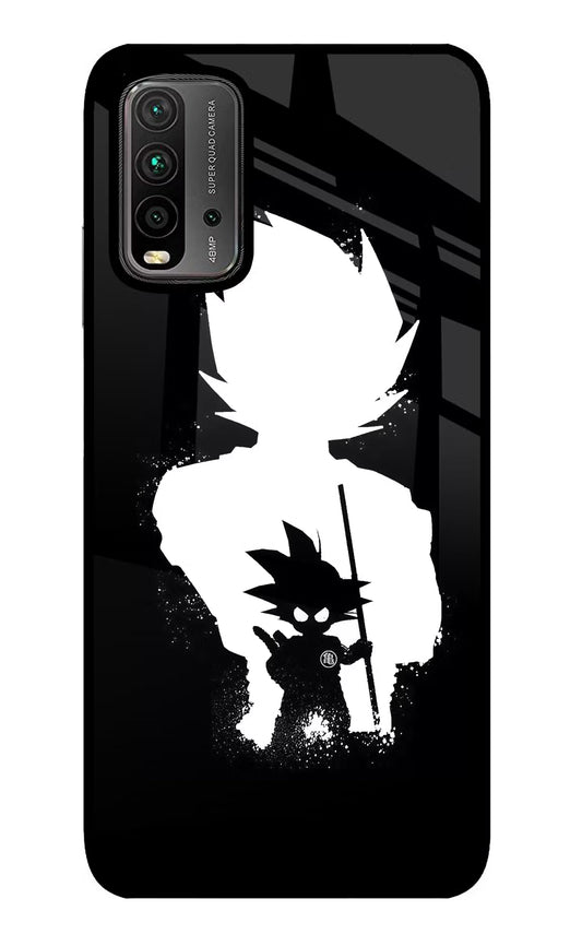Goku Shadow Redmi 9 Power Glass Case