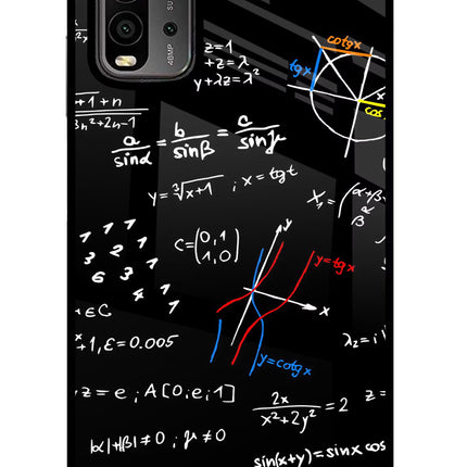 Mathematics Formula Redmi 9 Power Glass Case