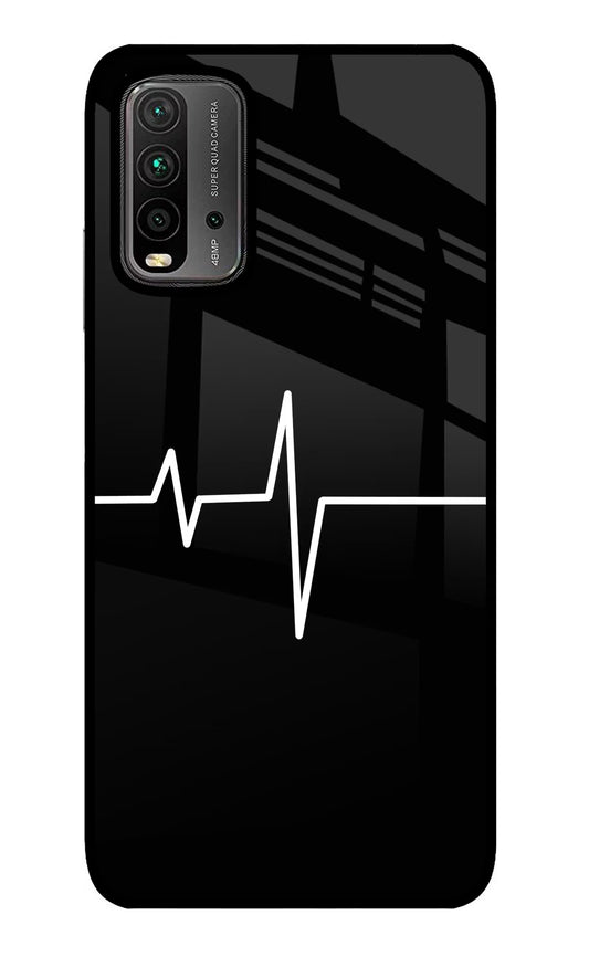 Heart Beats Redmi 9 Power Glass Case