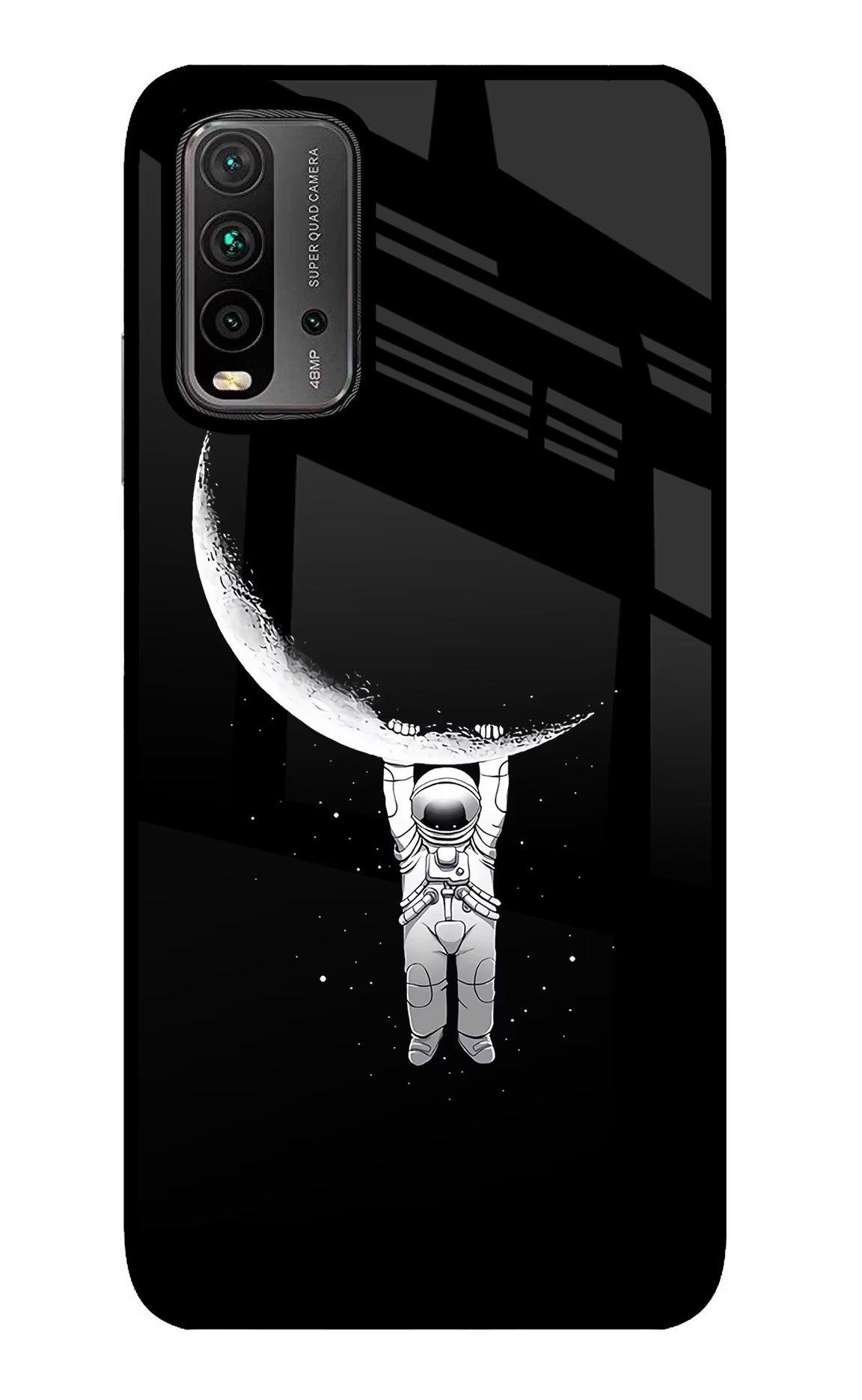Moon Space Redmi 9 Power Glass Case