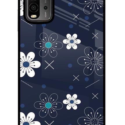 Flowers Redmi 9 Power Glass Case