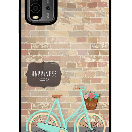 Happiness Artwork Redmi 9 Power Glass Case