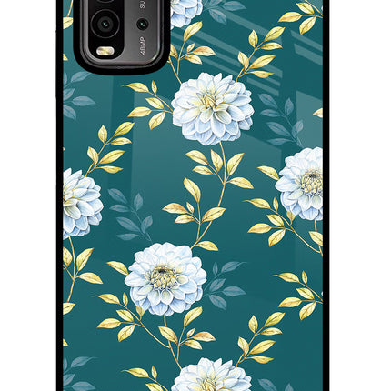 Flowers Redmi 9 Power Glass Case