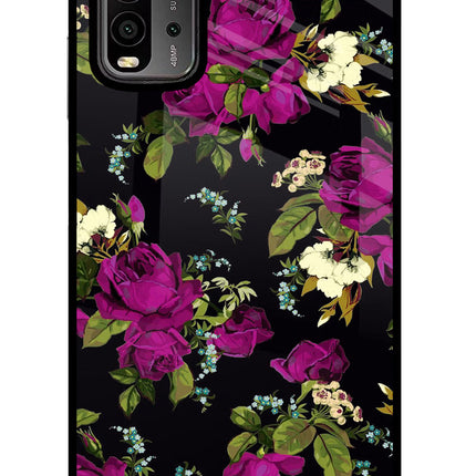 Flowers Redmi 9 Power Glass Case