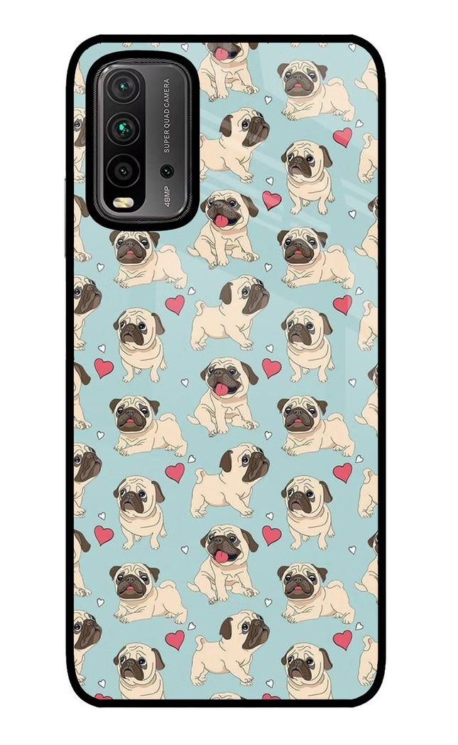 Pug Dog Redmi 9 Power Glass Case