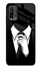 Black Tie Redmi 9 Power Glass Case