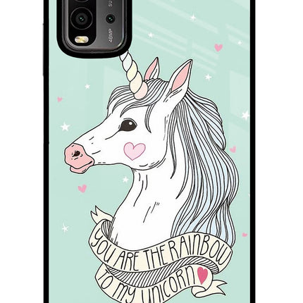 Unicorn Wallpaper Redmi 9 Power Glass Case