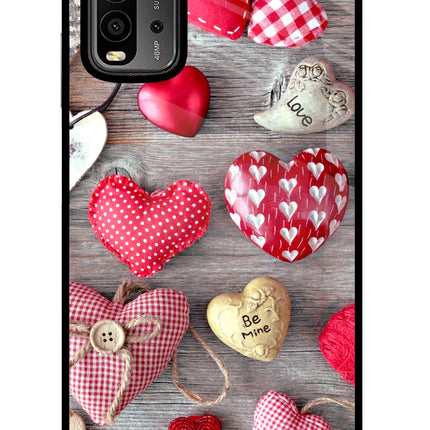 Love Wallpaper Redmi 9 Power Glass Case