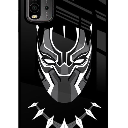 Black Panther Redmi 9 Power Glass Case