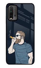 Smoking Redmi 9 Power Glass Case