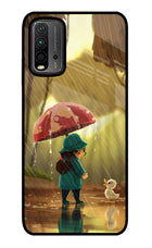 Rainy Day Redmi 9 Power Glass Case