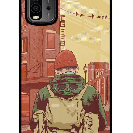 Adventurous Redmi 9 Power Glass Case