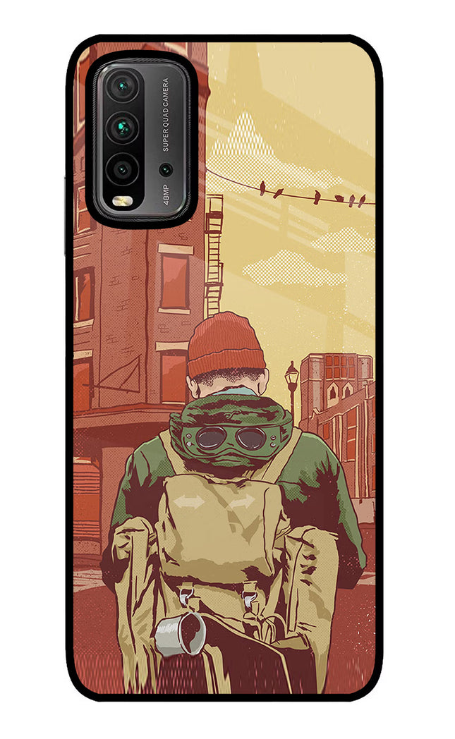 Adventurous Redmi 9 Power Glass Case