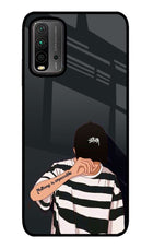 Aesthetic Boy Redmi 9 Power Glass Case