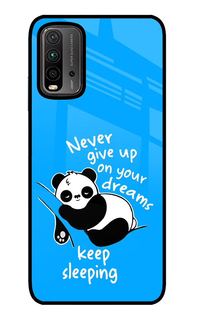 Keep Sleeping Redmi 9 Power Glass Case