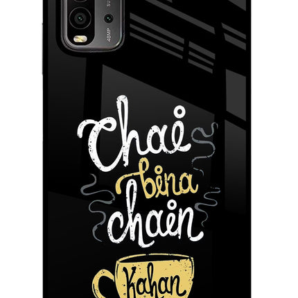 Chai Bina Chain Kaha Re Redmi 9 Power Glass Case