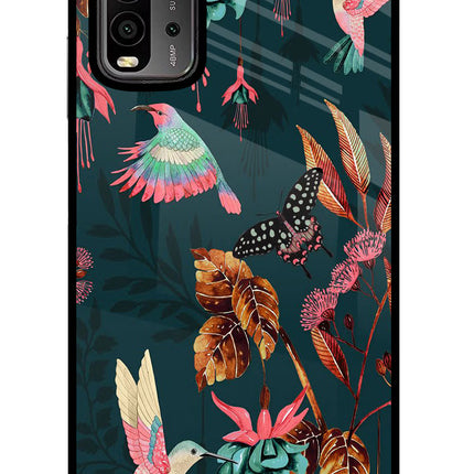 Birds Redmi 9 Power Glass Case