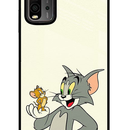 Tom & Jerry Redmi 9 Power Glass Case