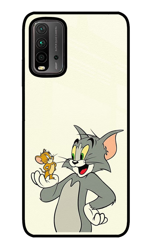 Tom & Jerry Redmi 9 Power Glass Case