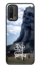 Om Namah Shivay Redmi 9 Power Glass Case