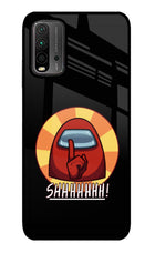 Among Us Shhh! Redmi 9 Power Glass Case