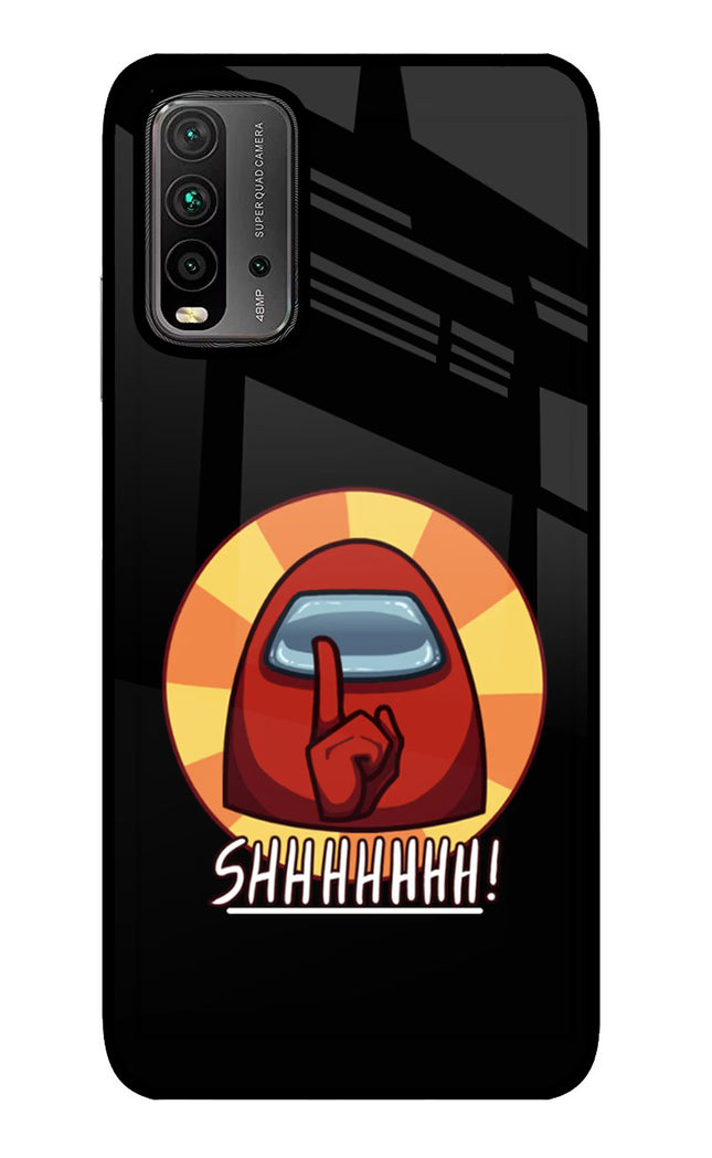 Among Us Shhh! Redmi 9 Power Glass Case