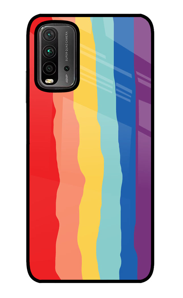 Rainbow Redmi 9 Power Glass Case